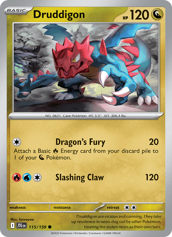 115/159 — Druddigon — Journey Together
