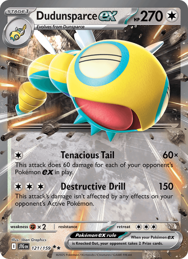 121/159 — Dudunsparce ex — Journey Together