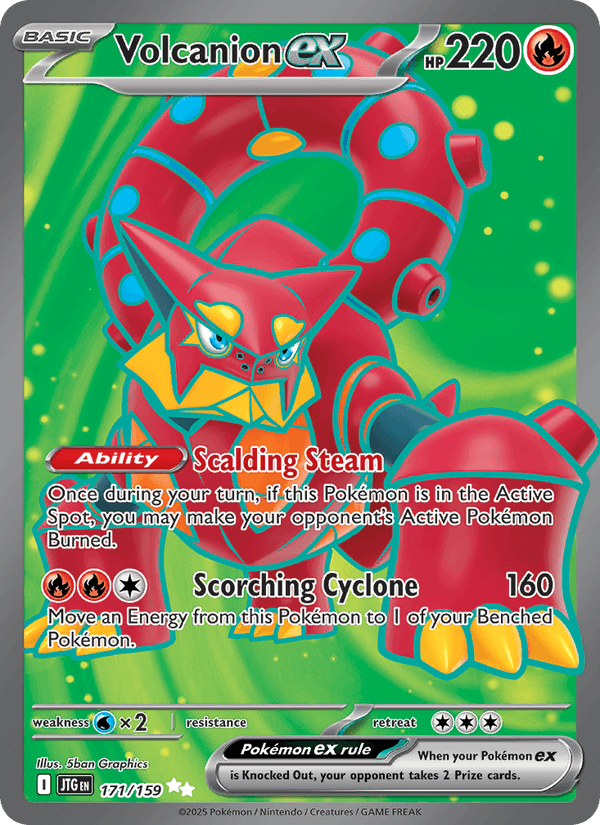 171/159 — Volcanion ex — Journey Together