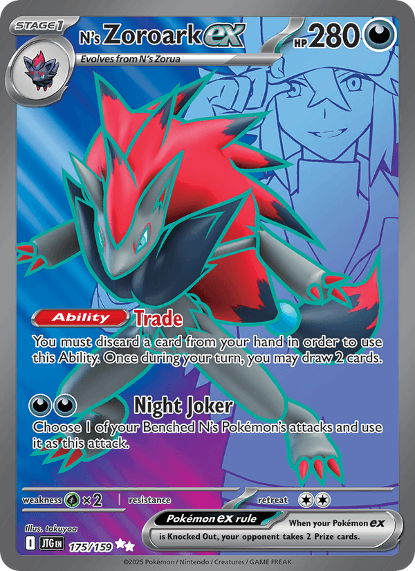 175/159 — N's Zoroark ex — Journey Together