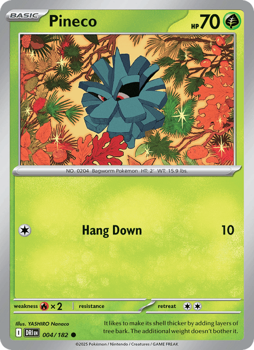 004/182 — Pineco — Destined Rivals