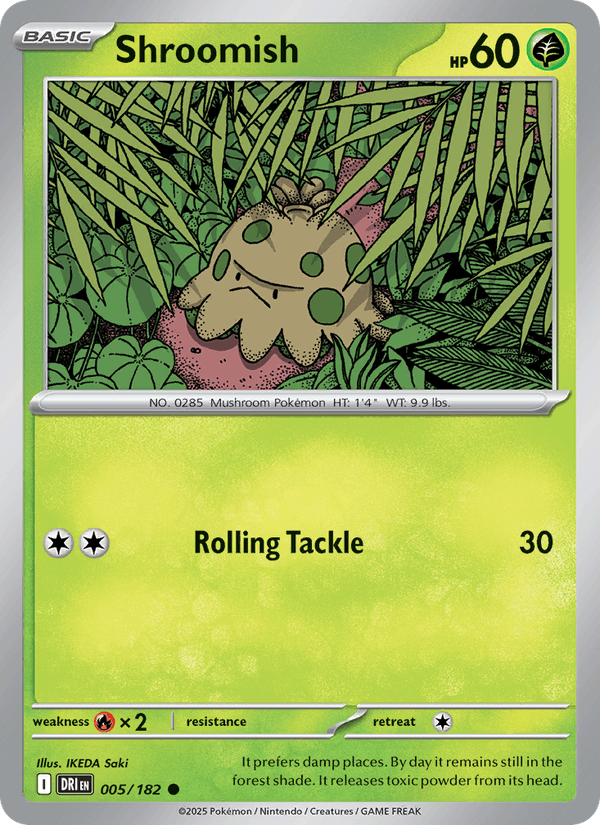 005/182 — Shroomish — Destined Rivals