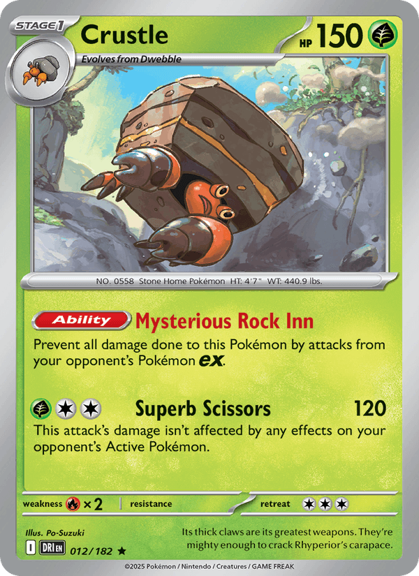 012/182 — Crustle — Destined Rivals