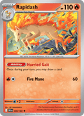030/182 — Rapidash — Destined Rivals