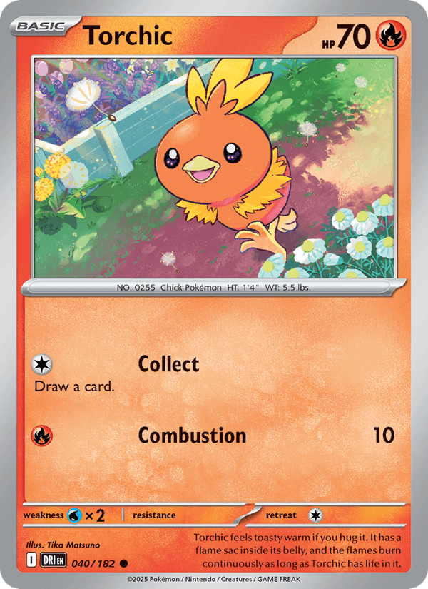 040/182 — Torchic — Destined Rivals