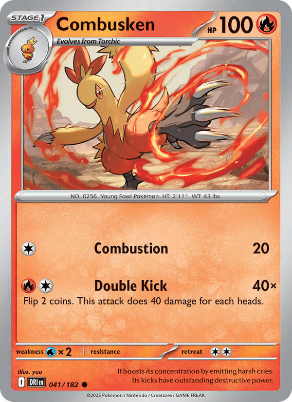 041/182 — Combusken — Destined Rivals