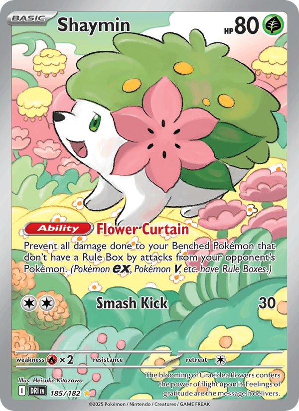 185/182 — Shaymin — Destined Rivals