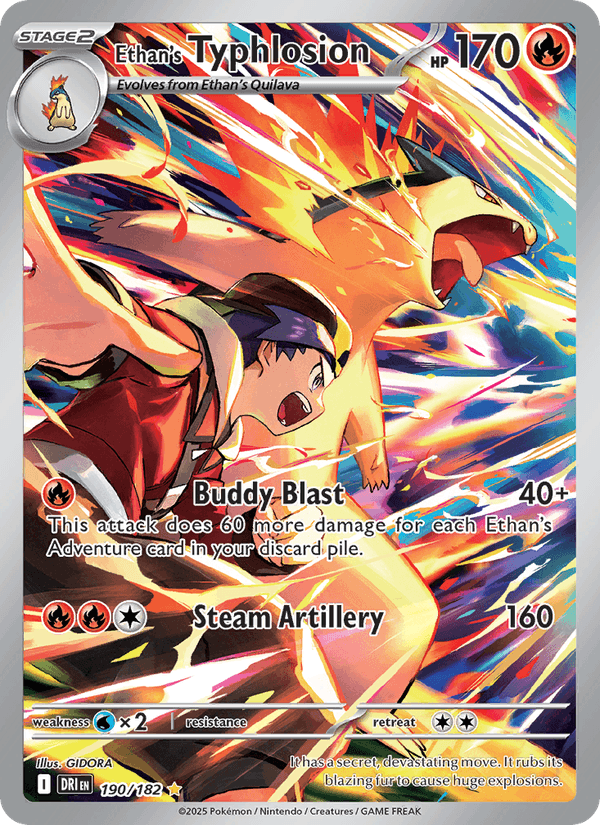 190/182 — Ethan's Typhlosion — Destined Rivals