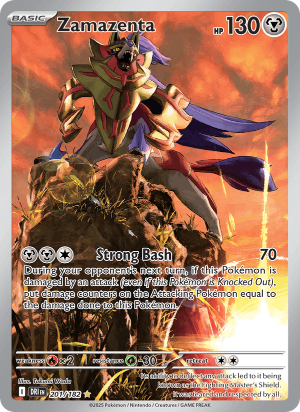 201/182 — Zamazenta — Destined Rivals